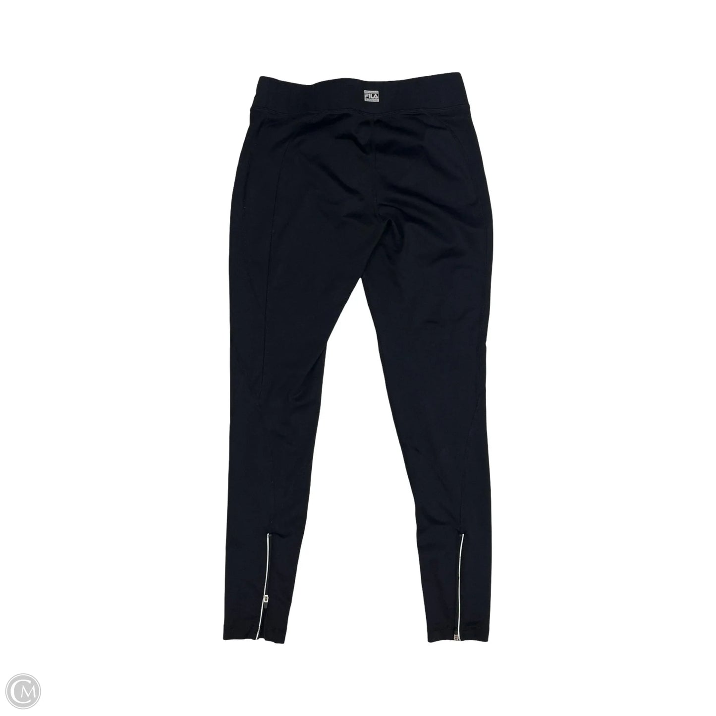 Athletic Leggings By Fila In Black, Size: S