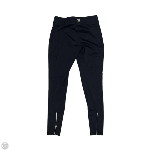 Athletic Leggings By Fila In Black, Size: S