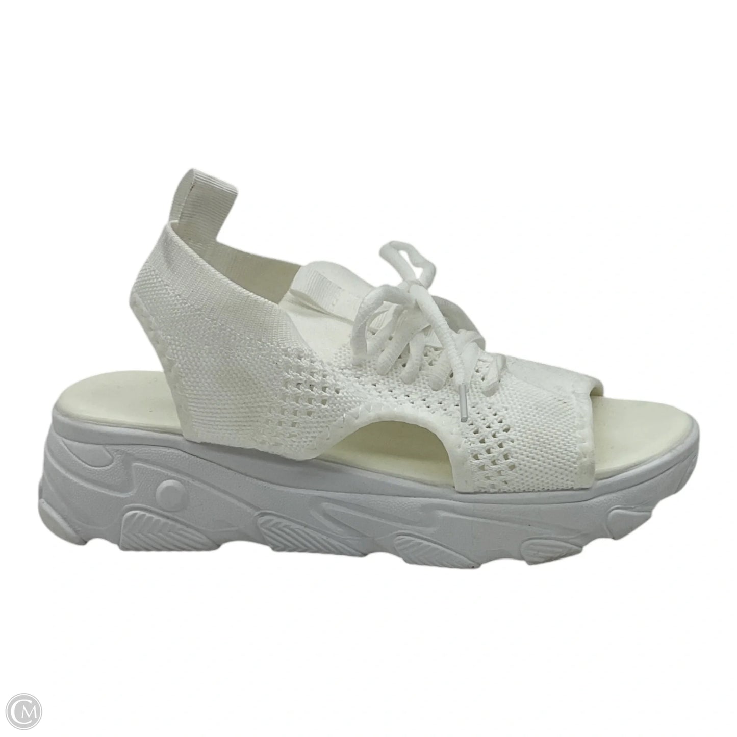 Sandals Flats By Cmf In White, Size: 7.5