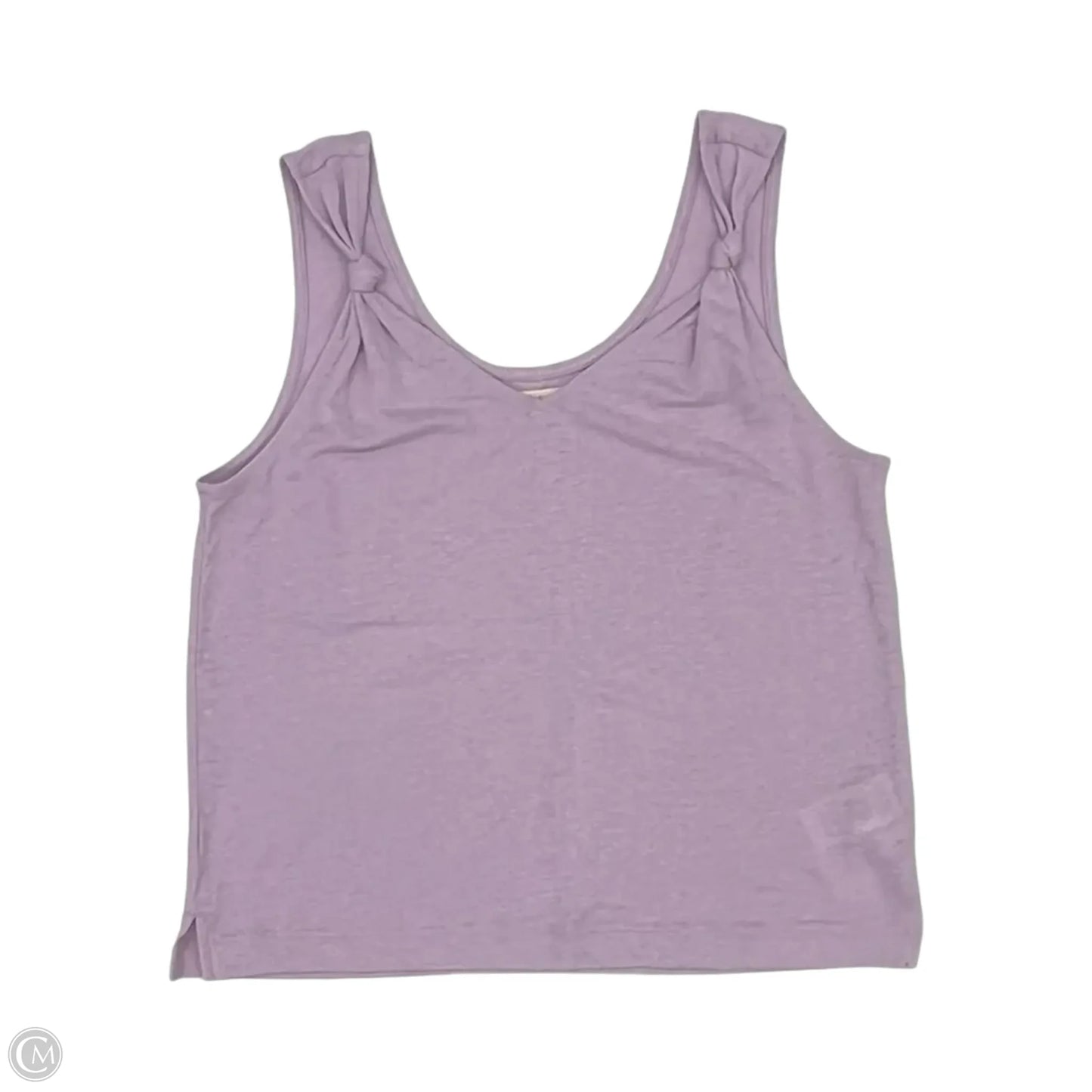 Top Sleeveless By Madewell In Purple, Size: S