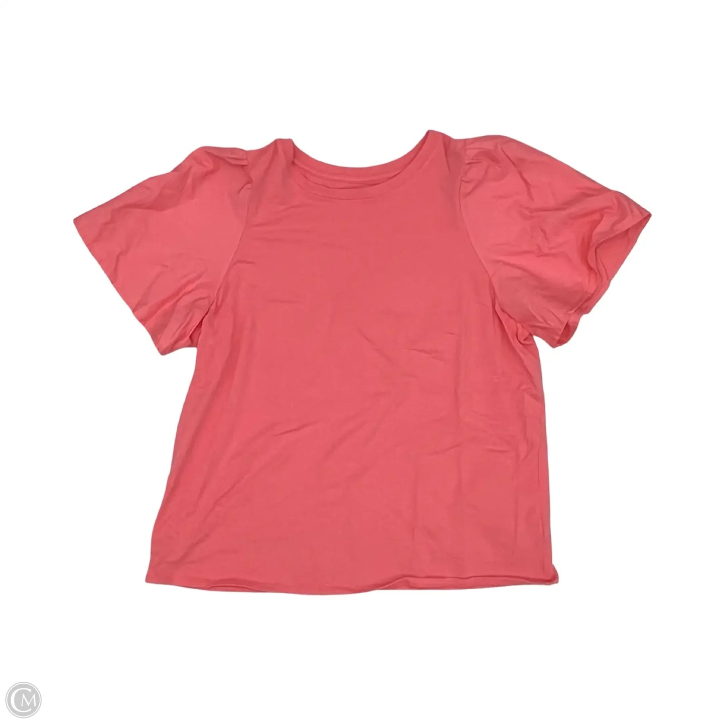 Top Short Sleeve By A New Day In Peach, Size: Xl