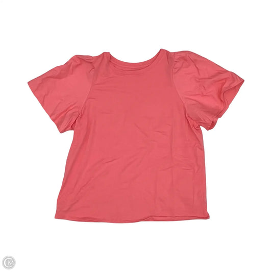Top Short Sleeve By A New Day In Peach, Size: Xl