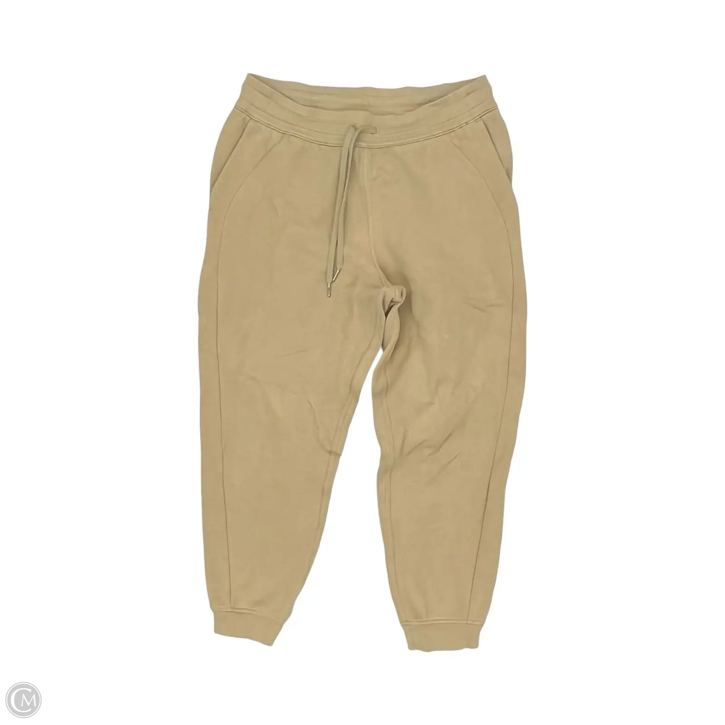 Athletic Pants By Lululemon In Tan, Size: L