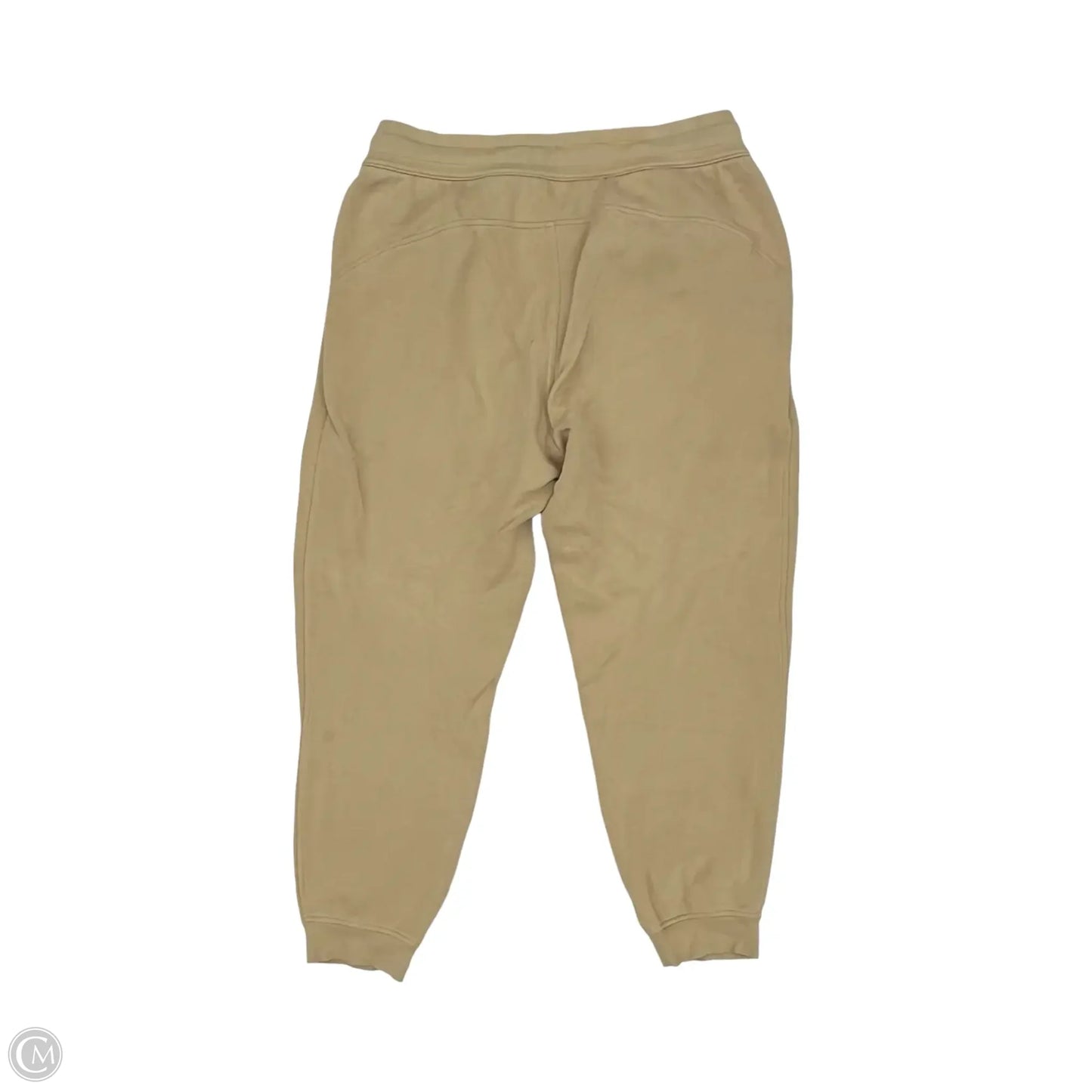 Athletic Pants By Lululemon In Tan, Size: L