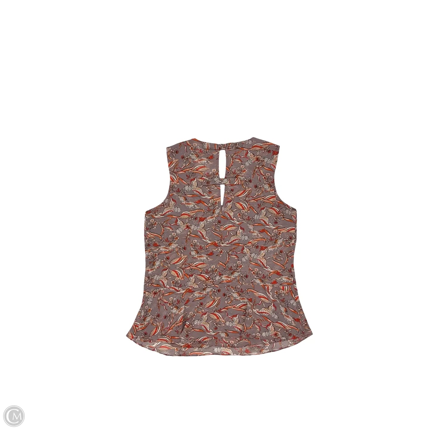 Blouse Sleeveless By Cabi In Mauve, Size: M