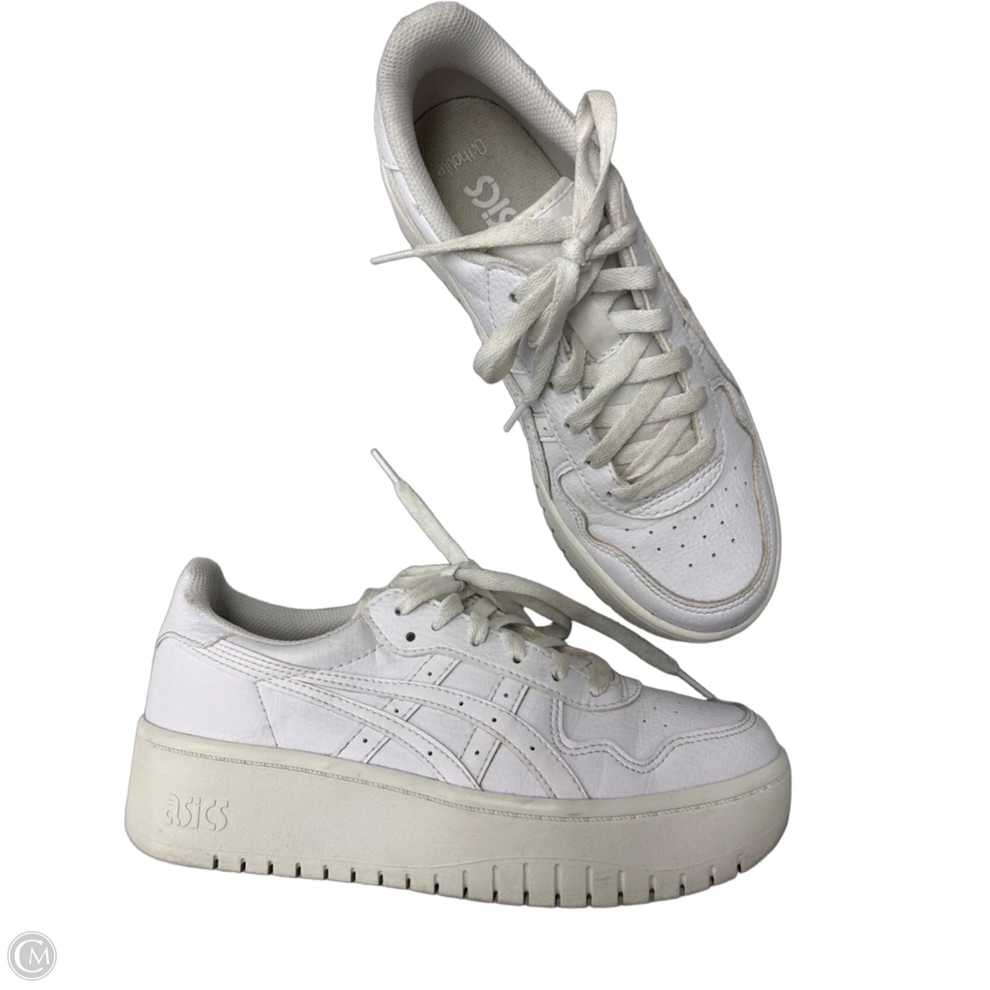 Shoes Sneakers By Asics In White, Size: 8