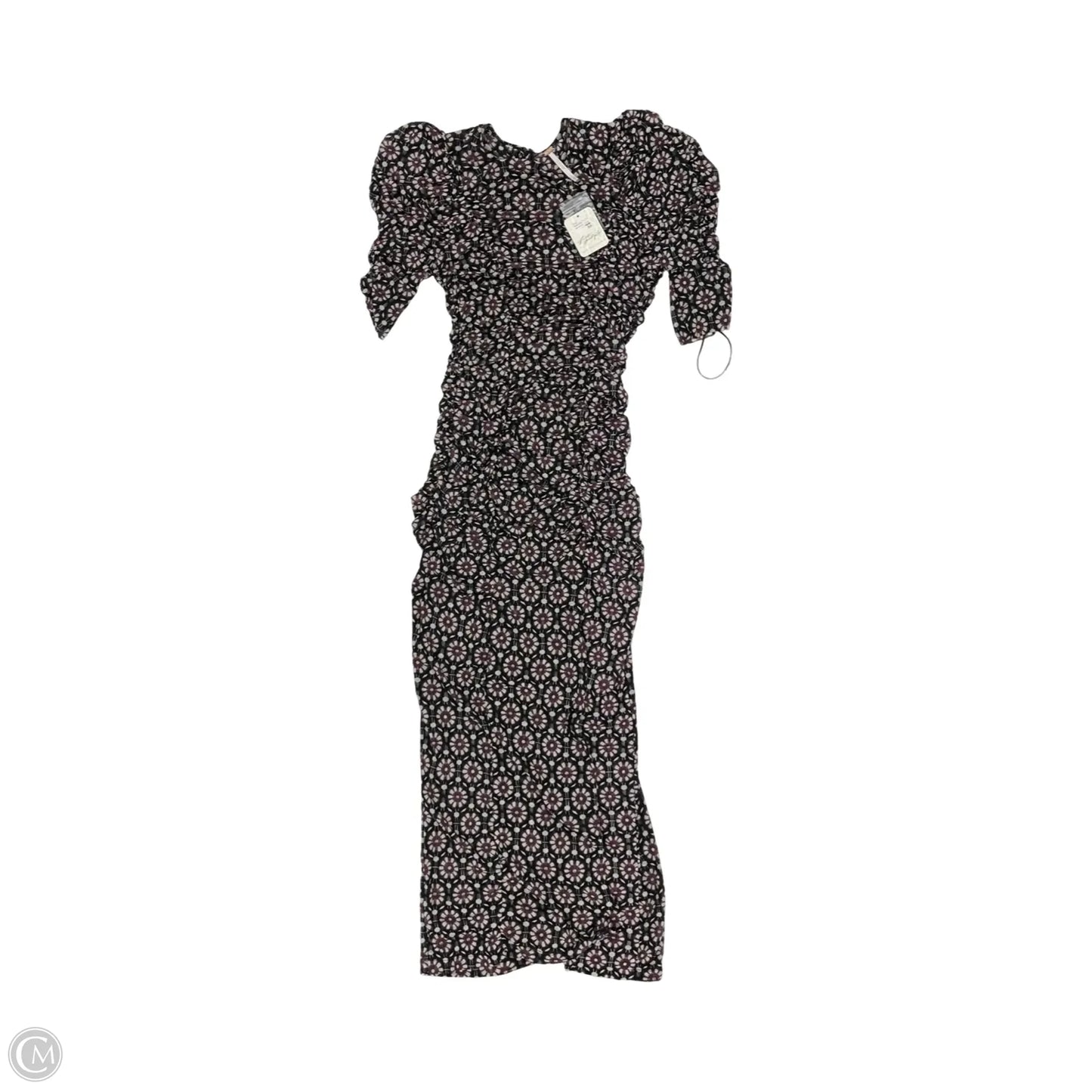 Dress Party Long By Free People In Black & Purple, Size: Xs