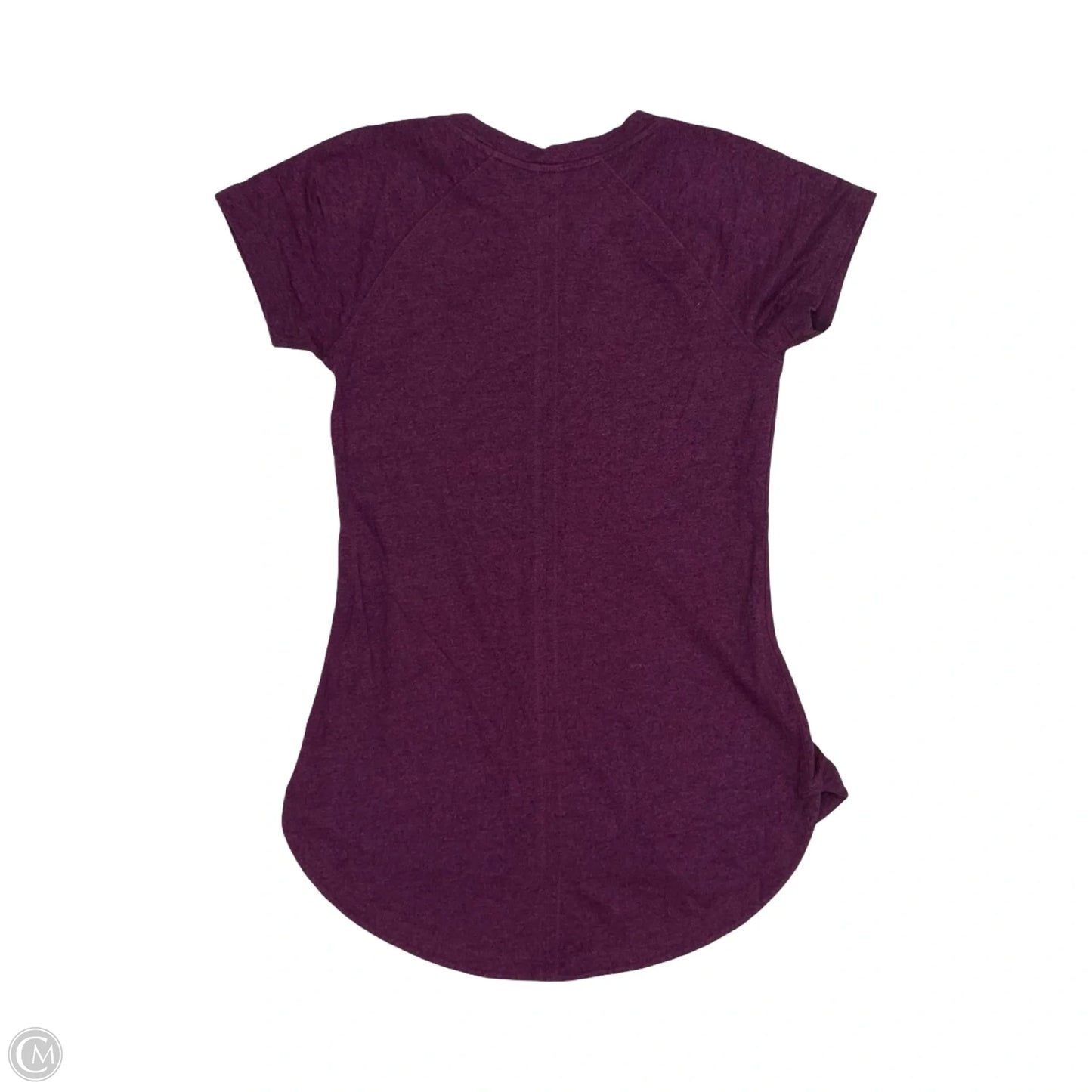 Athletic Top Short Sleeve By Calia In Purple, Size: Xs
