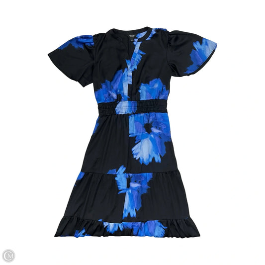 Dress Party Long By Simply Vera In Black & Blue, Size: M
