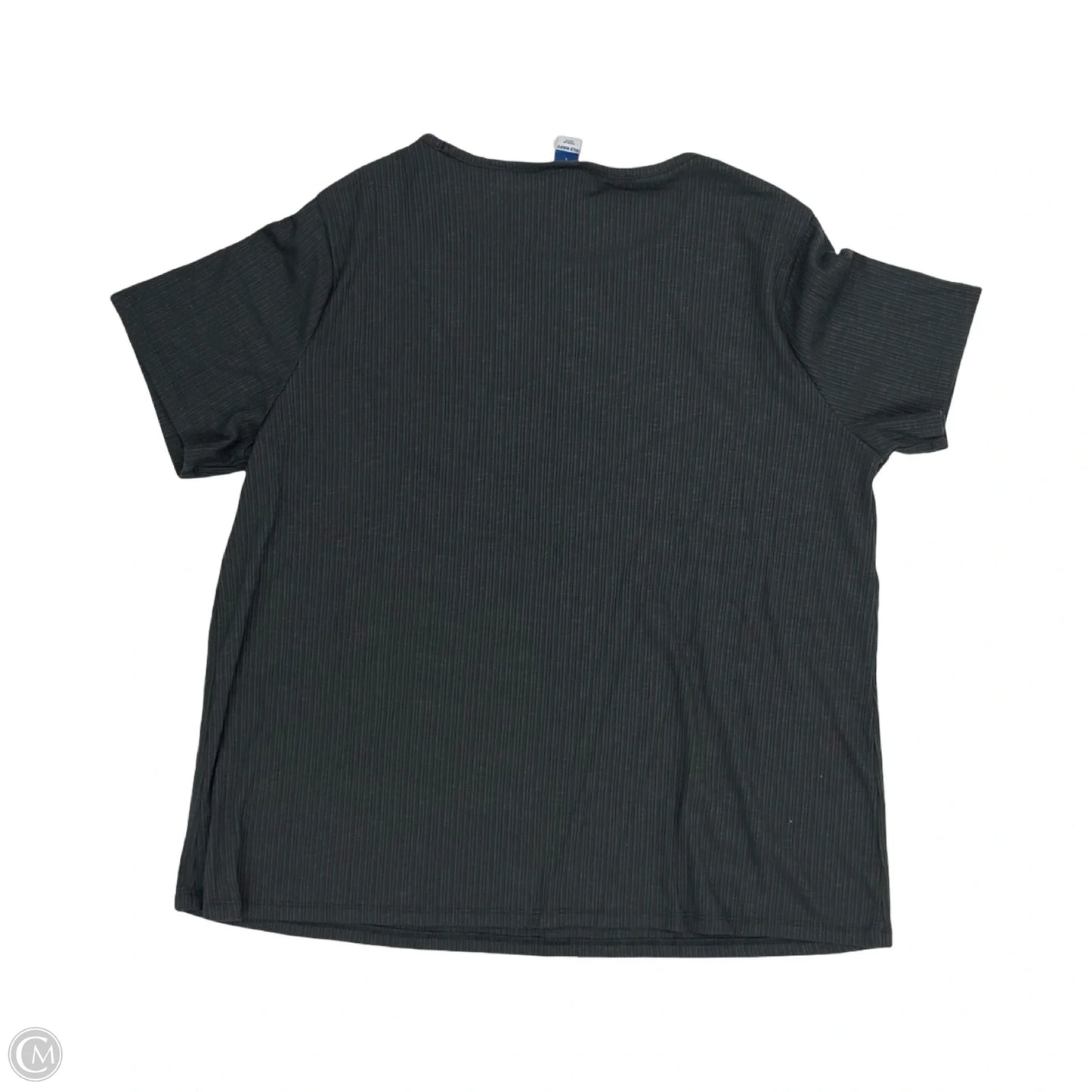 Top Short Sleeve By Old Navy In Grey, Size: L
