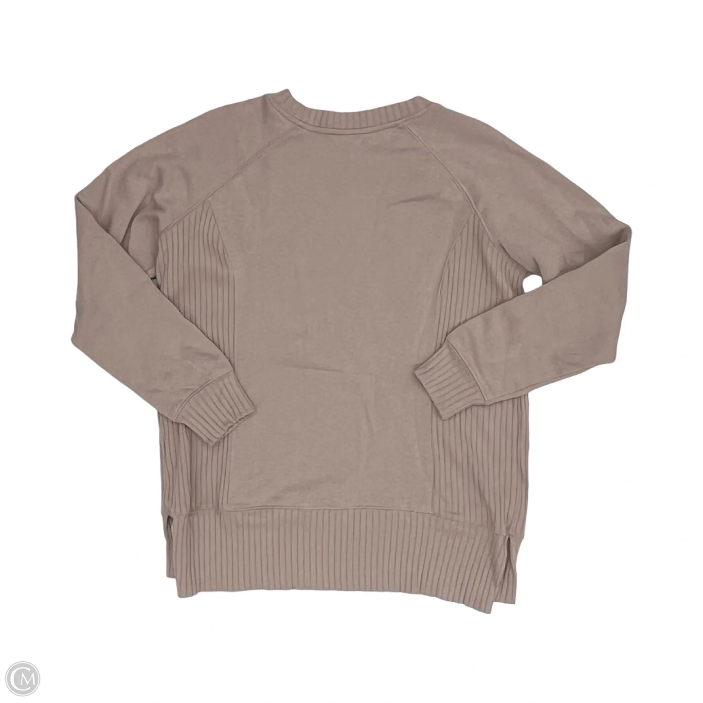 Sweatshirt Crewneck By Maurices In Tan, Size: Xs