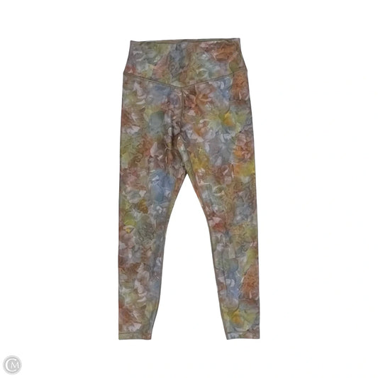 Athletic Leggings By Lole In Floral Print, Size: M