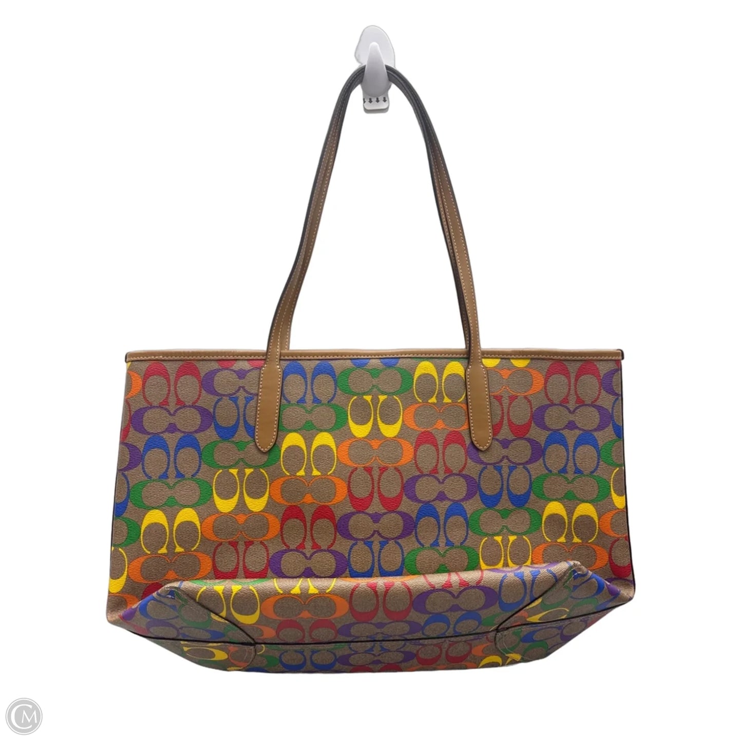 Tote Designer By Coach, Size: Medium