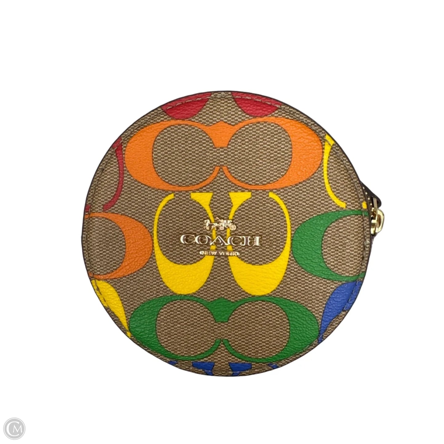 Coin Purse Designer By Coach, Size: Small