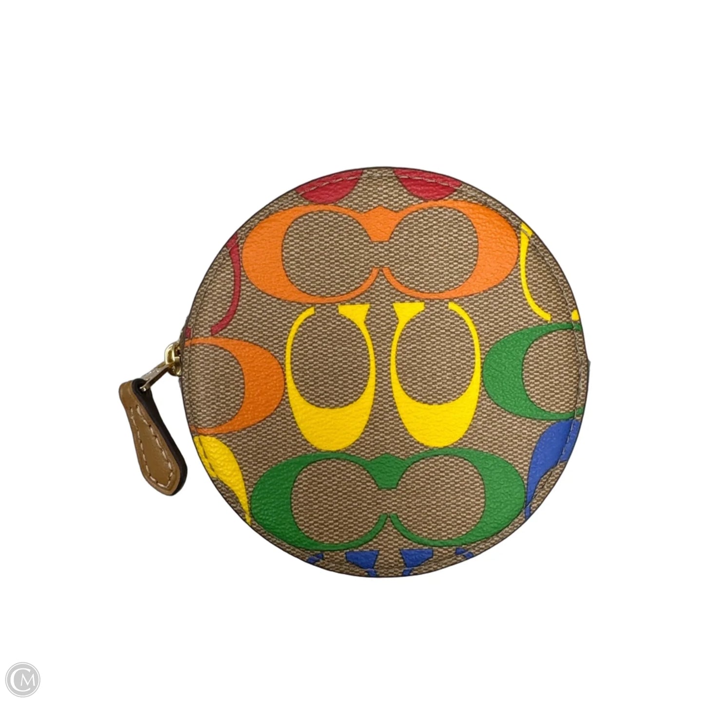 Coin Purse Designer By Coach, Size: Small
