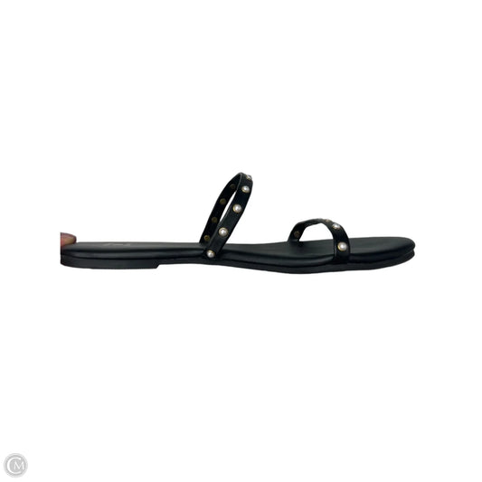Sandals Flats By Shade & Shore In Black, Size: 8