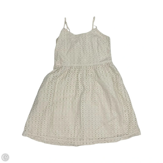 Dress Party Short By Loft In Cream, Size: 2