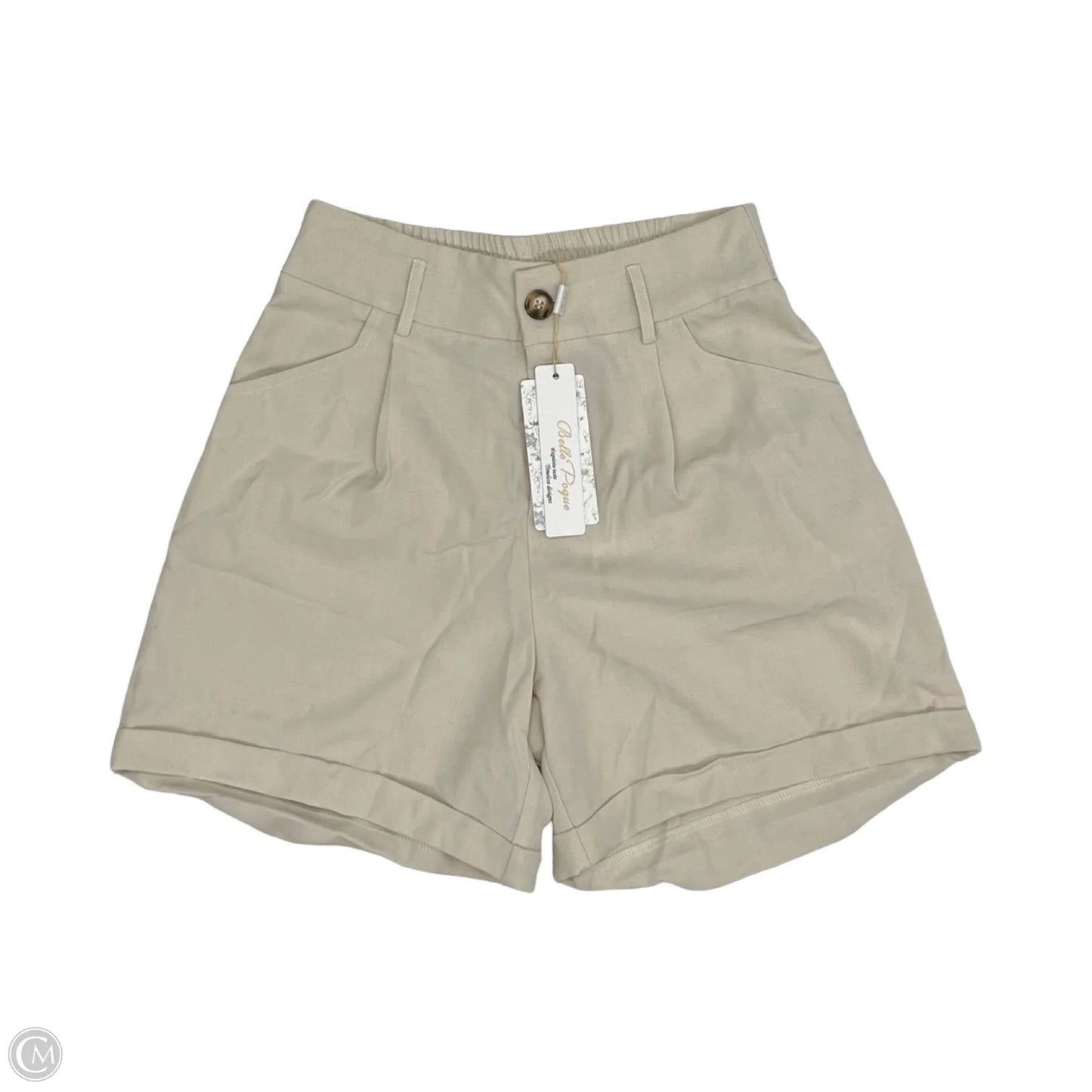 Shorts By Clothes Mentor In Cream, Size: S