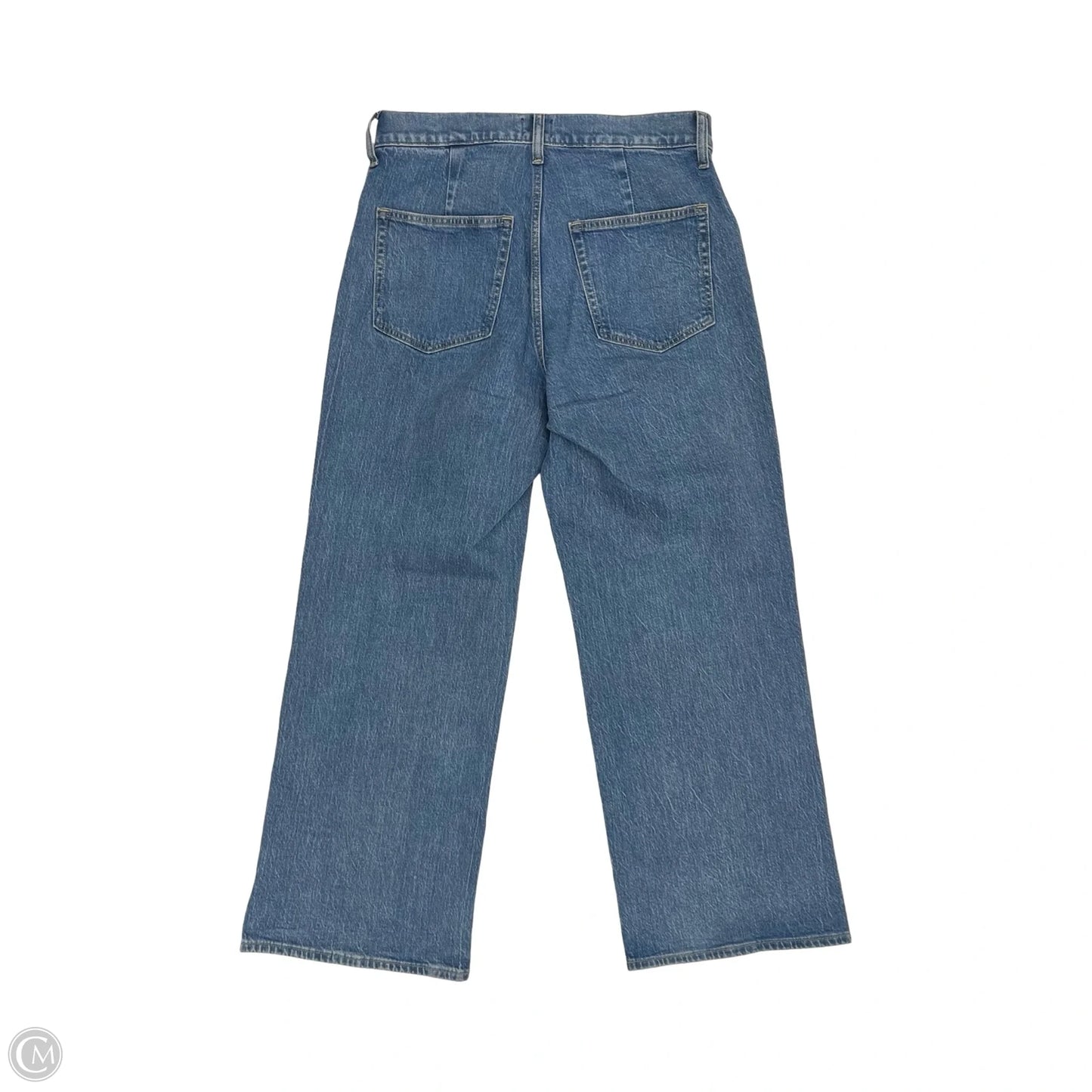 Jeans Wide Leg By J. Crew In Blue Denim, Size: 2