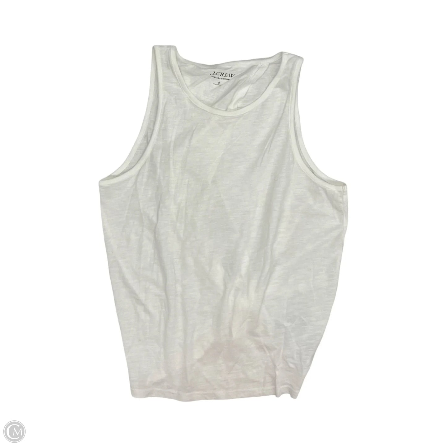 Top Sleeveless By J. Crew In White, Size: S