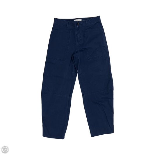 Pants Wide Leg By Loft In Navy, Size: 2
