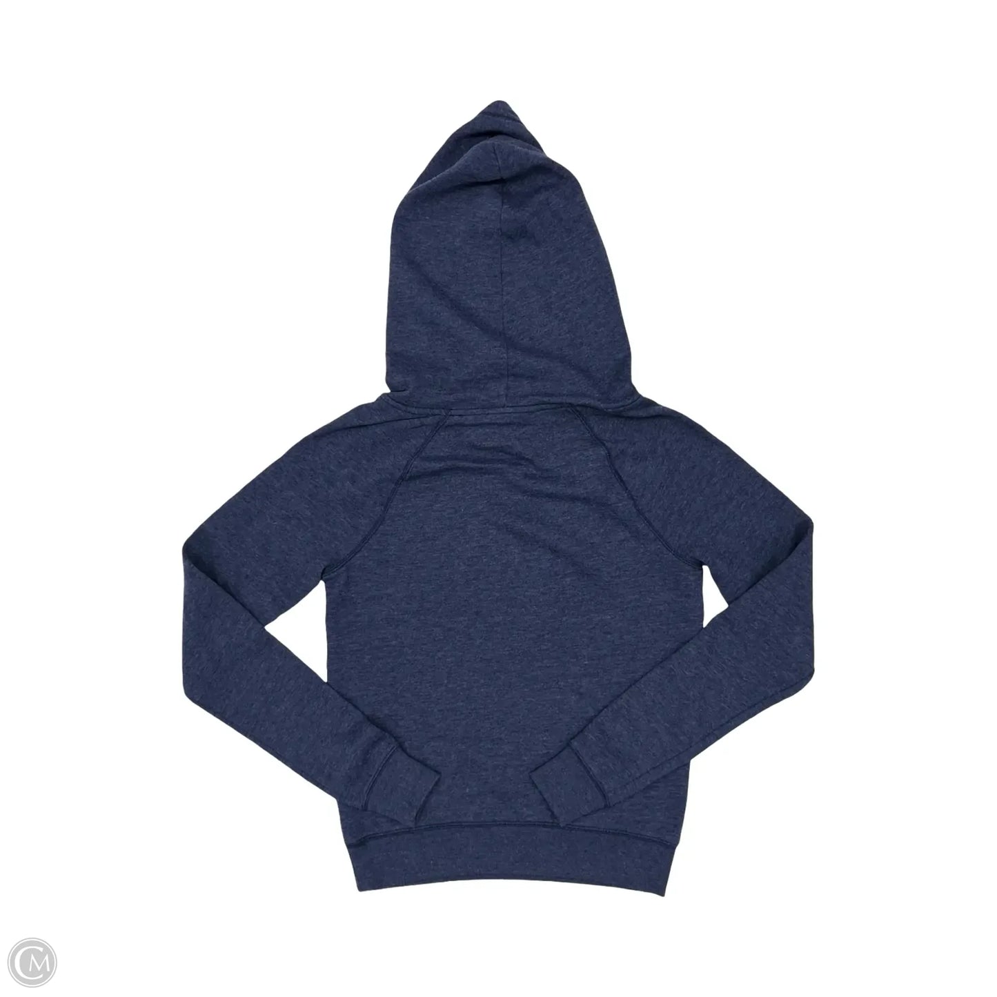 Sweatshirt Hoodie By Pink In Blue, Size: Xs