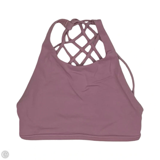 Athletic Bra By Lululemon In Purple, Size: Xs