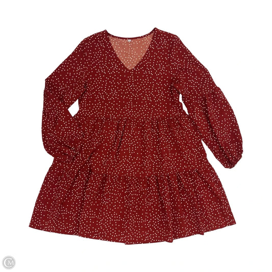 Dress Party Short By Clothes Mentor In Red, Size: S