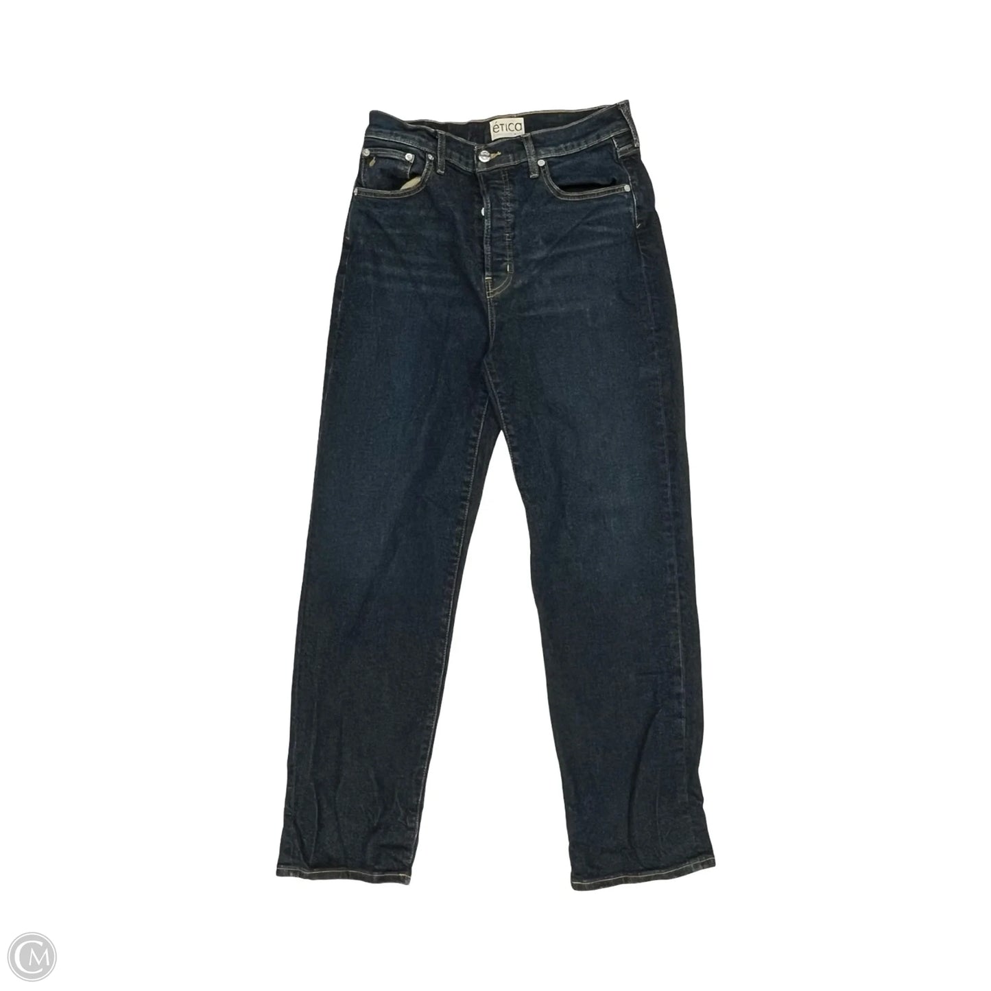 Jeans Straight By Etica In Blue Denim, Size: 6