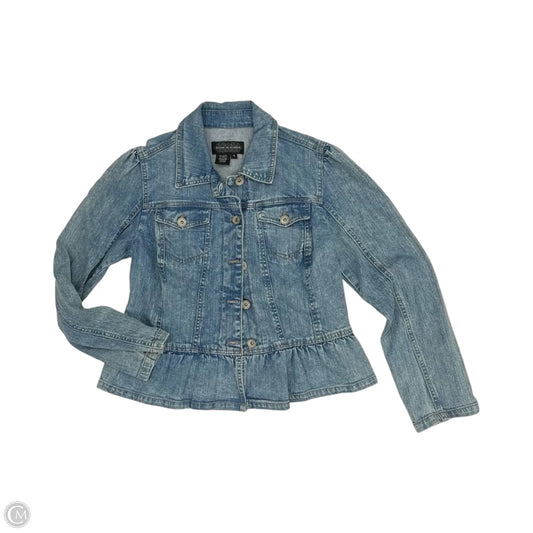 Jacket Denim By Live A Little In Blue Denim, Size: S