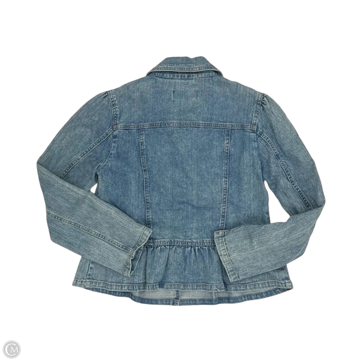 Jacket Denim By Live A Little In Blue Denim, Size: S