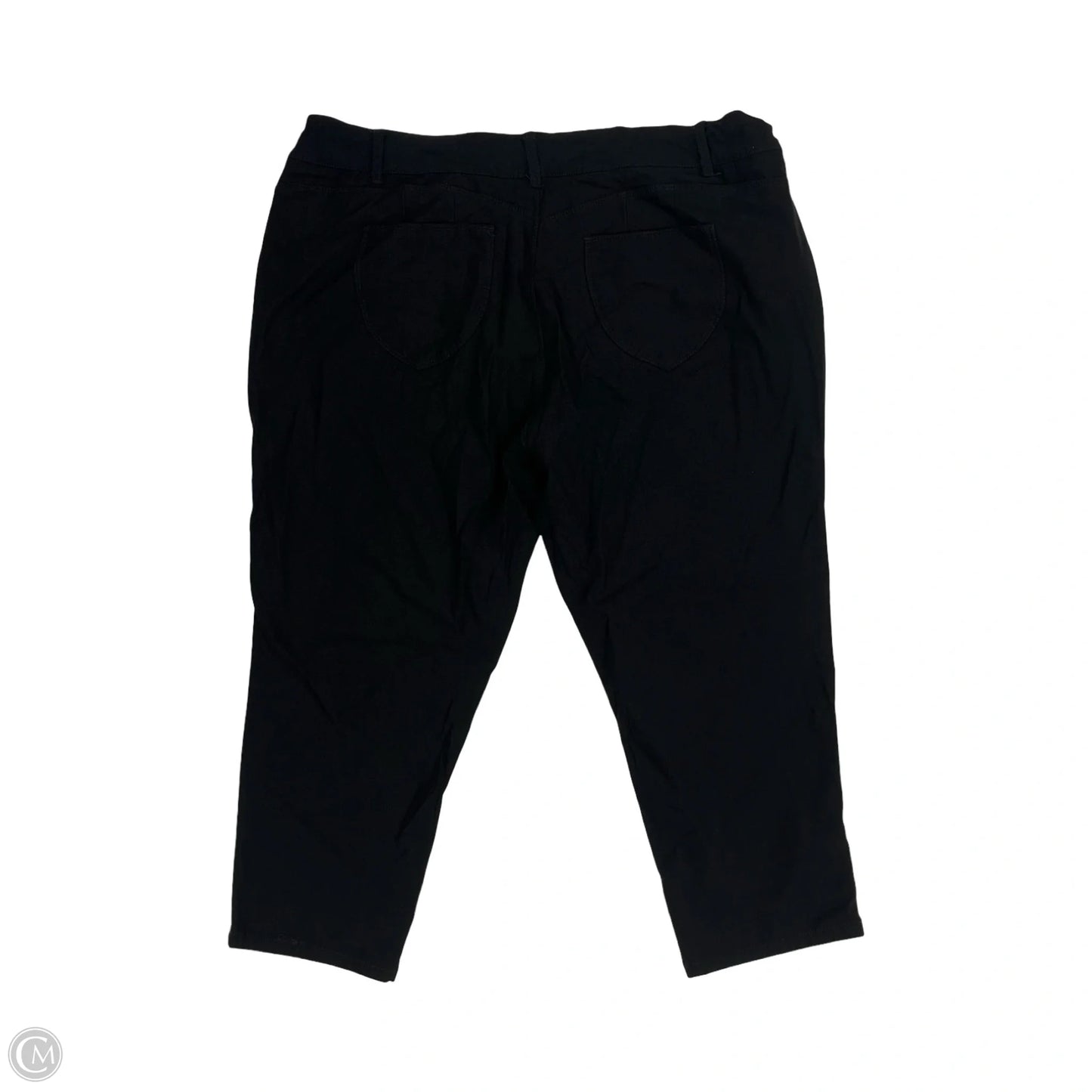 Pants Cropped By Clothes Mentor In Black, Size: 24