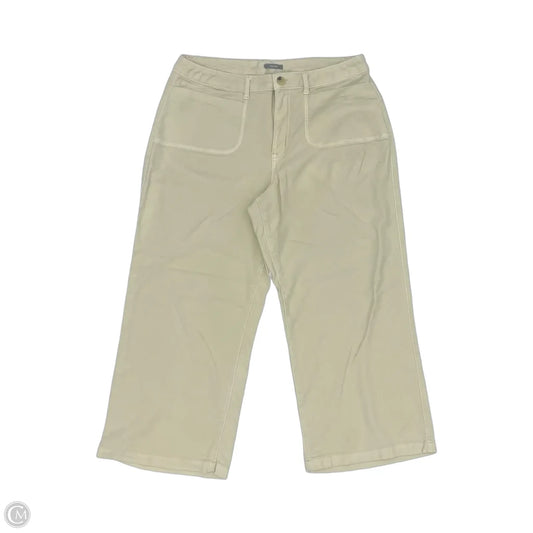 Pants Cropped By Maurices In Cream, Size: 16
