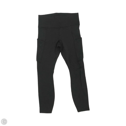 Athletic Leggings By Athleta In Black, Size: S