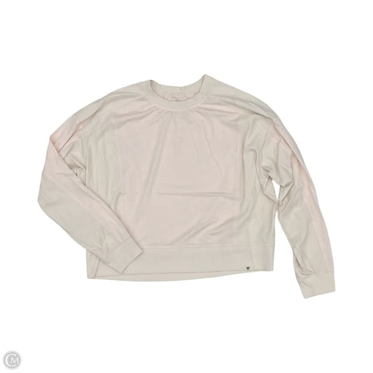 Athletic Top Long Sleeve Crewneck By Clothes Mentor In Pink, Size: L