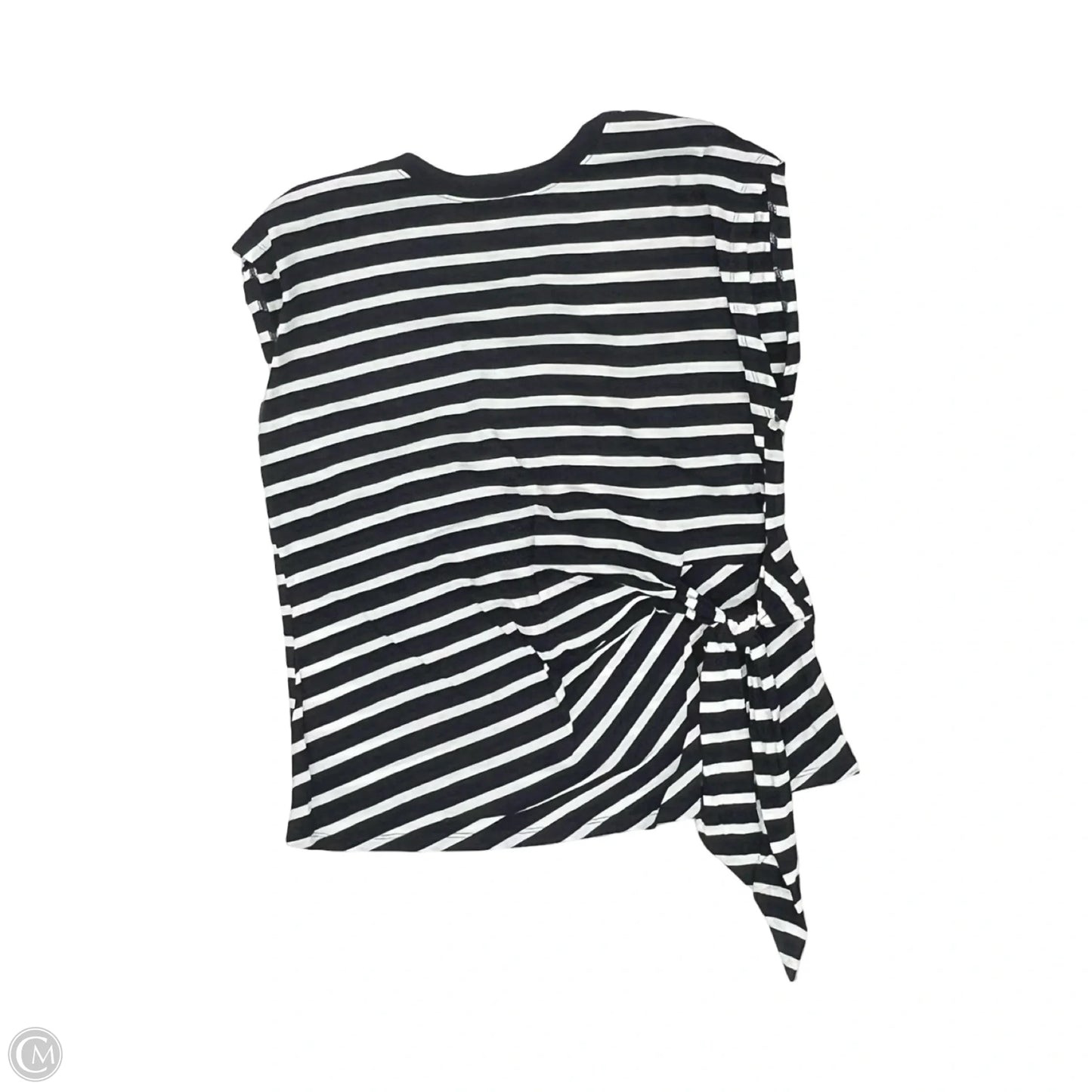 Top Sleeveless By Old Navy In Blue & White, Size: L