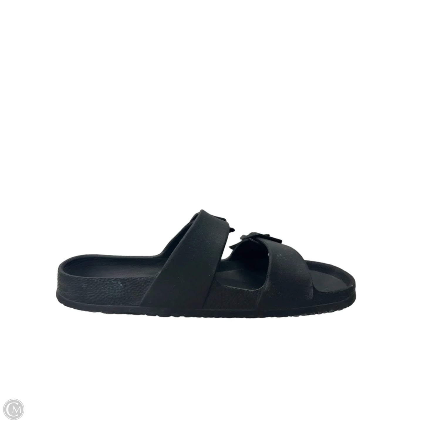 Sandals Flats By Shade & Shore In Black, Size: 9