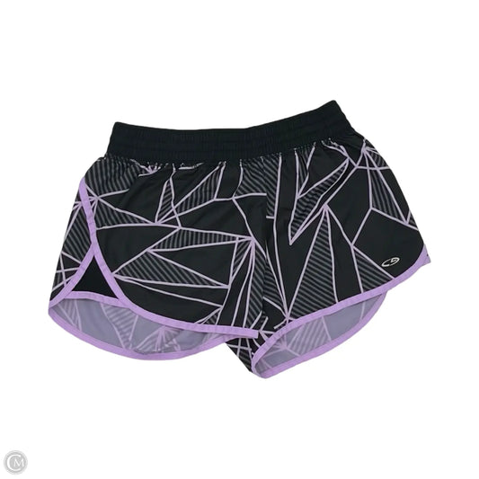 Athletic Shorts By Champion In Black & Pink, Size: S