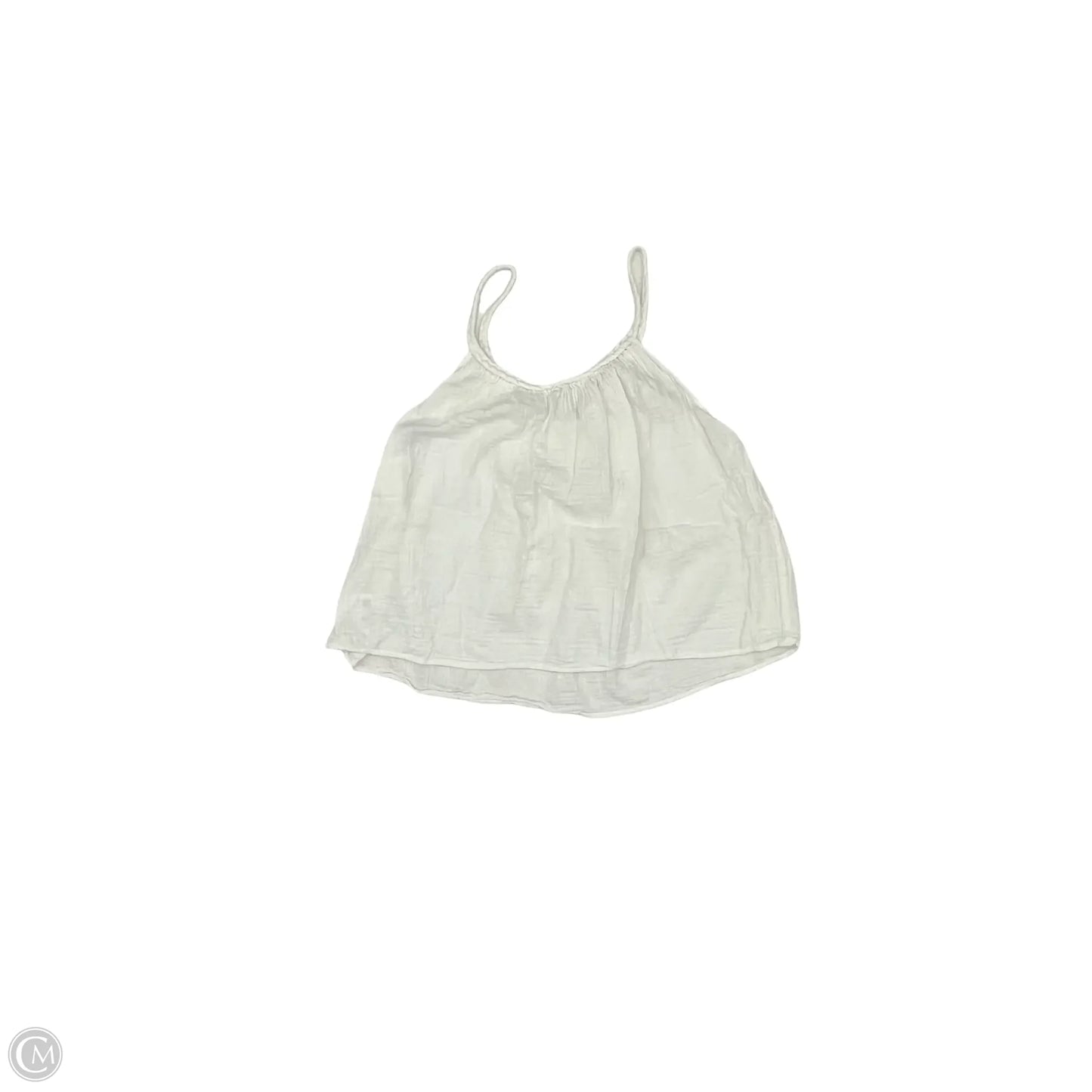 Blouse Sleeveless By Old Navy In White, Size: Xxl