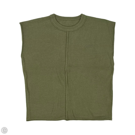Sweater Short Sleeve By Clothes Mentor In Green, Size: Xl