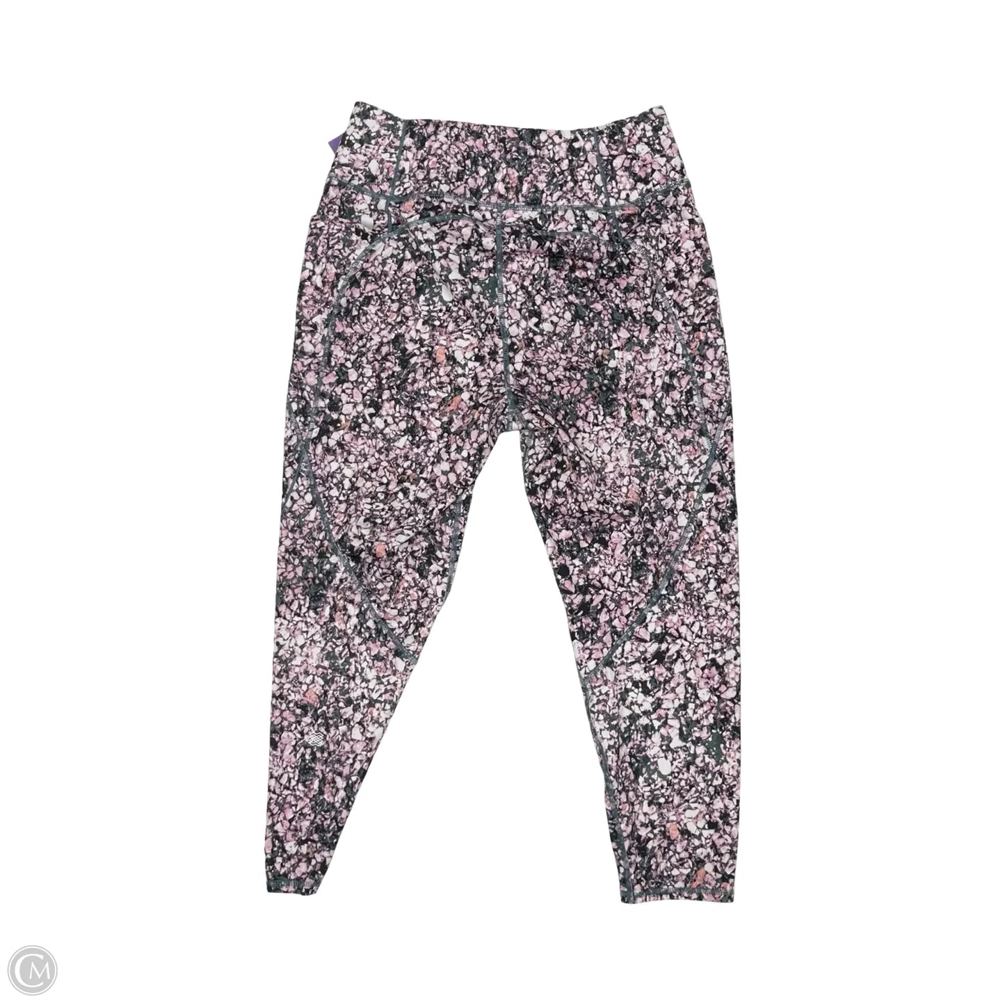 Athletic Leggings By Flx In Pink & Purple, Size: Xl