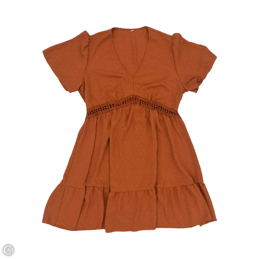 Dress Party Short By Clothes Mentor In Orange, Size: Xl
