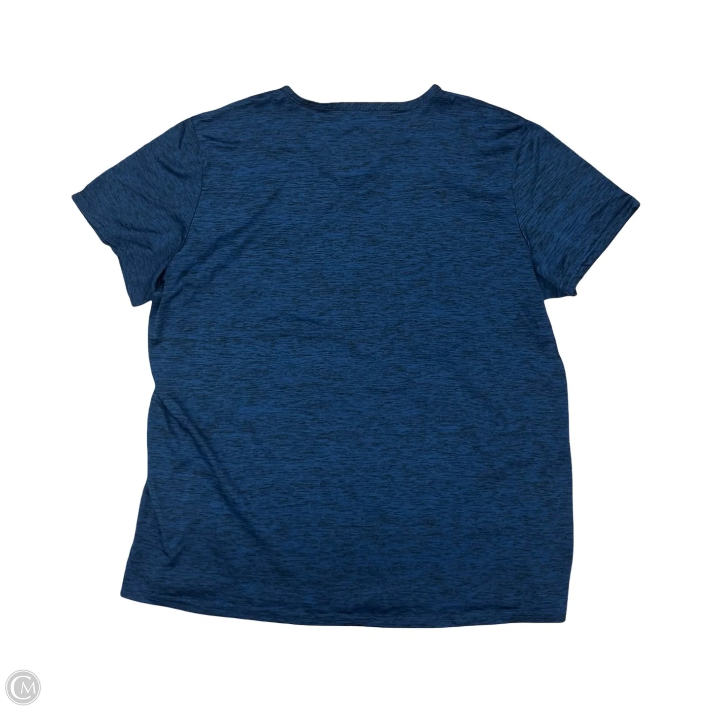 Athletic Top Short Sleeve By Clothes Mentor In Blue, Size: 2x
