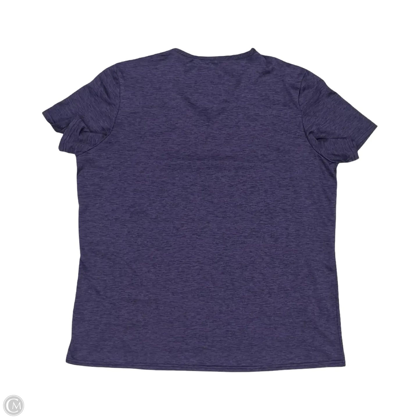 Athletic Top Short Sleeve By Clothes Mentor In Purple, Size: 2x