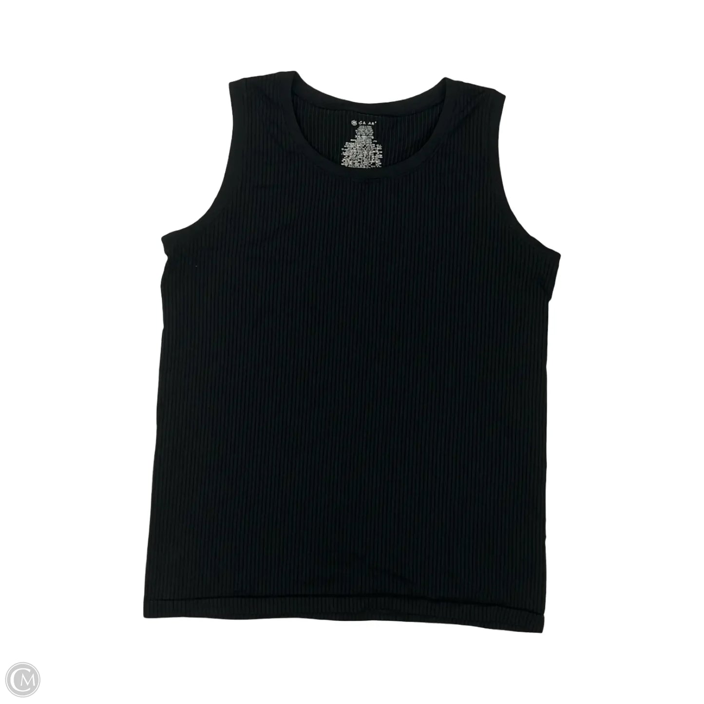Athletic Tank Top By Gaiam In Black, Size: Xxl