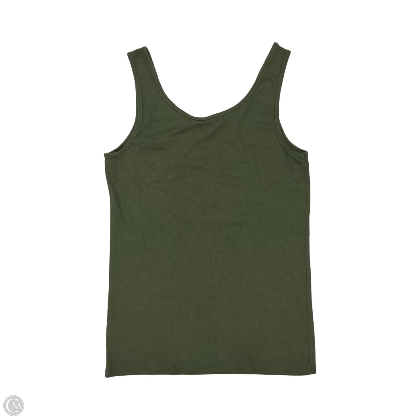 Tank Top By Time And Tru In Green, Size: Xxl