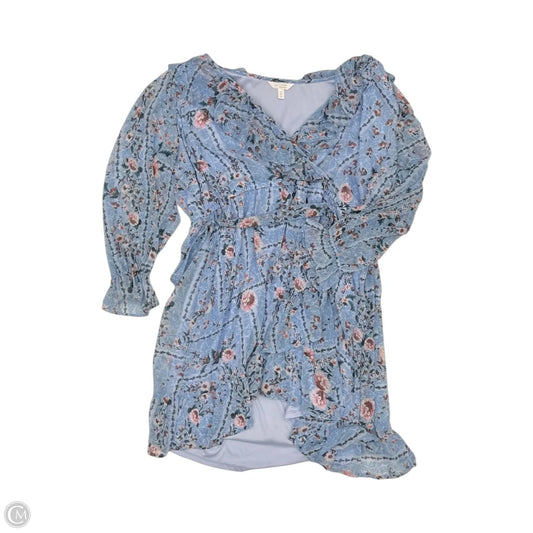 Dress Party Short By Lc Lauren Conrad In Blue, Size: 2x
