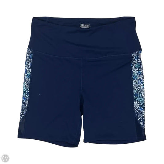 Athletic Shorts By Gaiam In Blue, Size: Xl