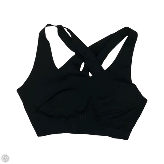 Athletic Bra By Mta Sport In Black, Size: 1x