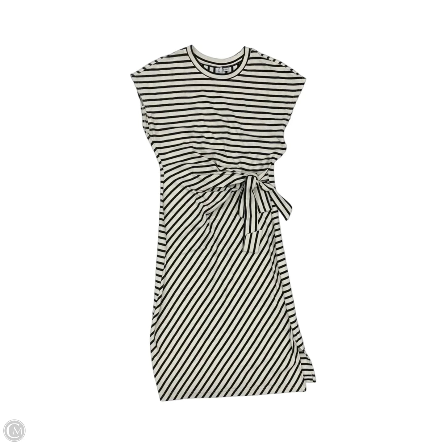 Dress Party Midi By Grace + Karma In Black & Cream, Size: S